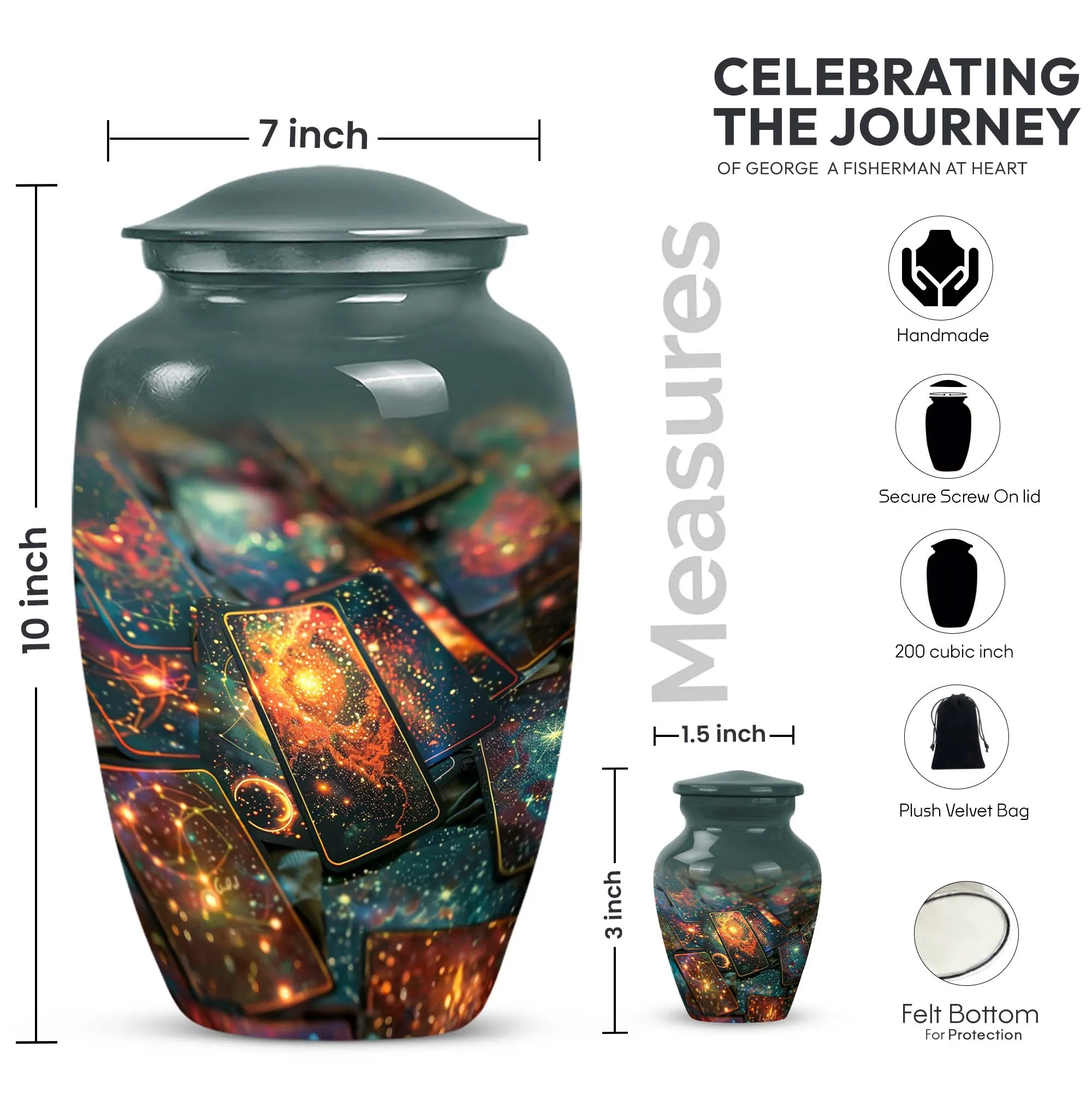 Tarot Urn - Unforgettable Abode for Loved Ones’ Memories
