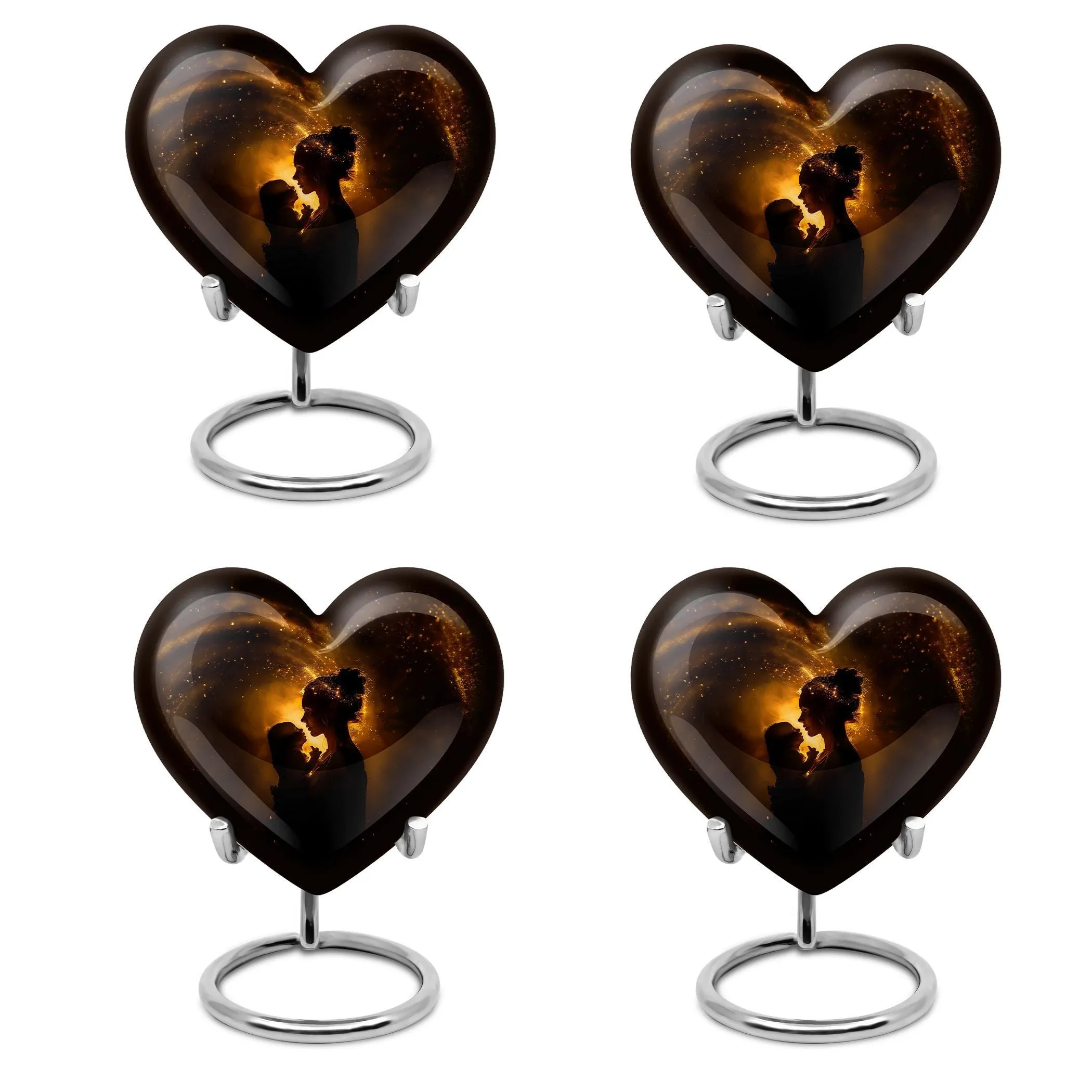 The Guardian Heart: Exclusive Mother Love Keepsake Cremation Urn