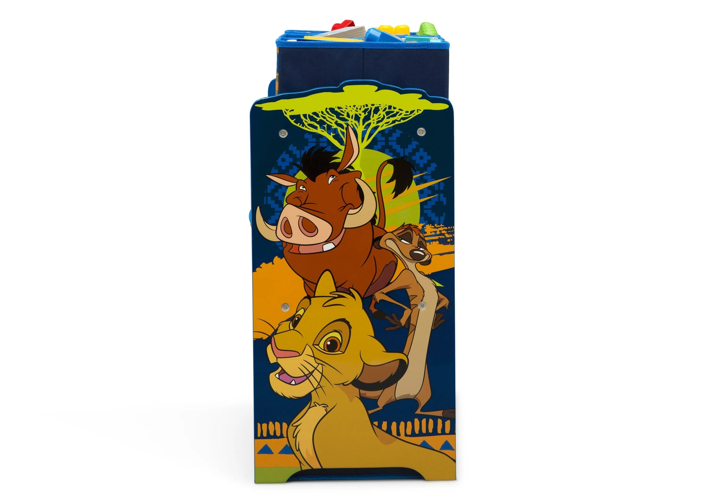 The Lion King 6-Bin Design & Store Toy Storage Organizer