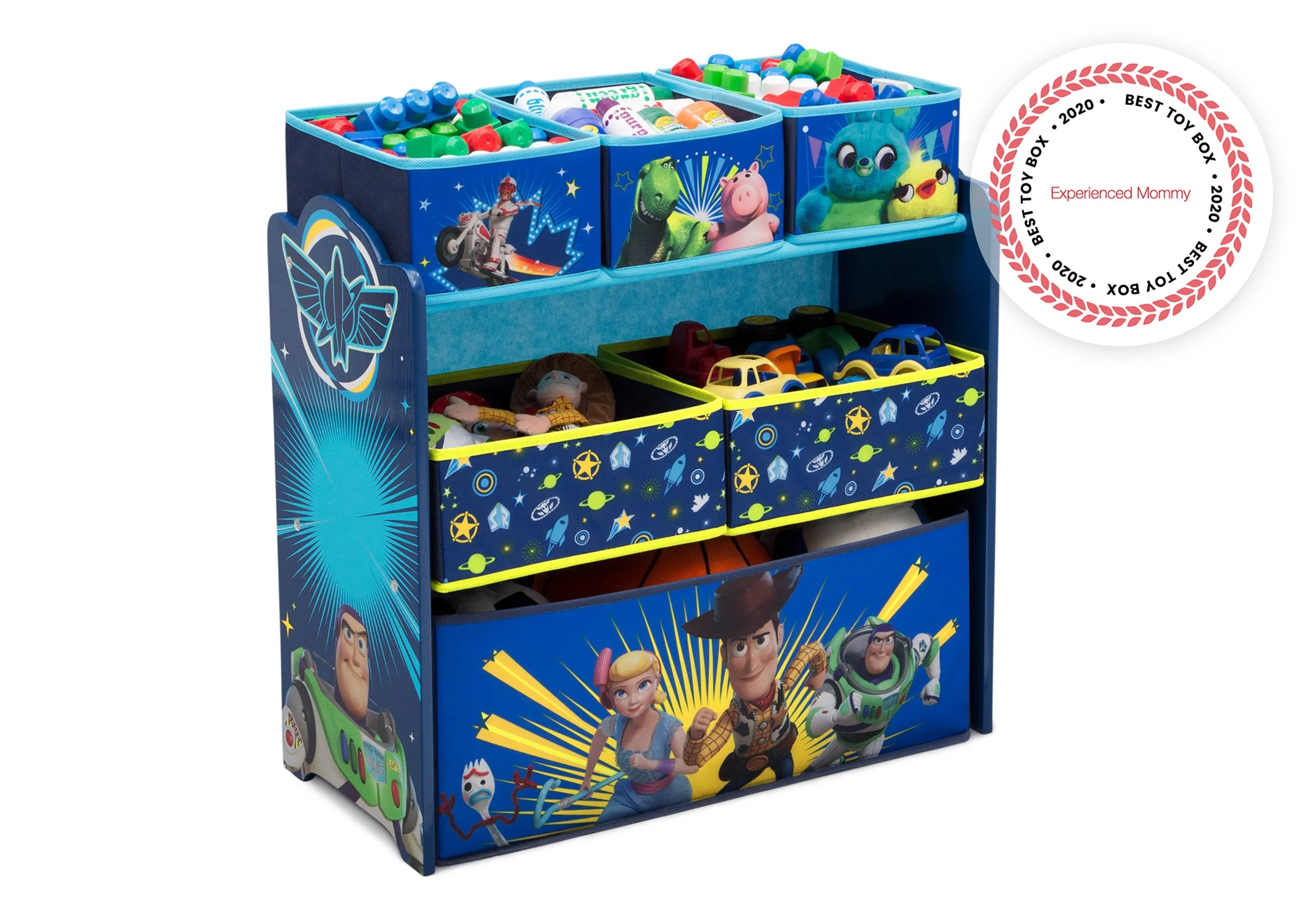 Toy Story 4 Design and Store Toy Organizer by Delta Children