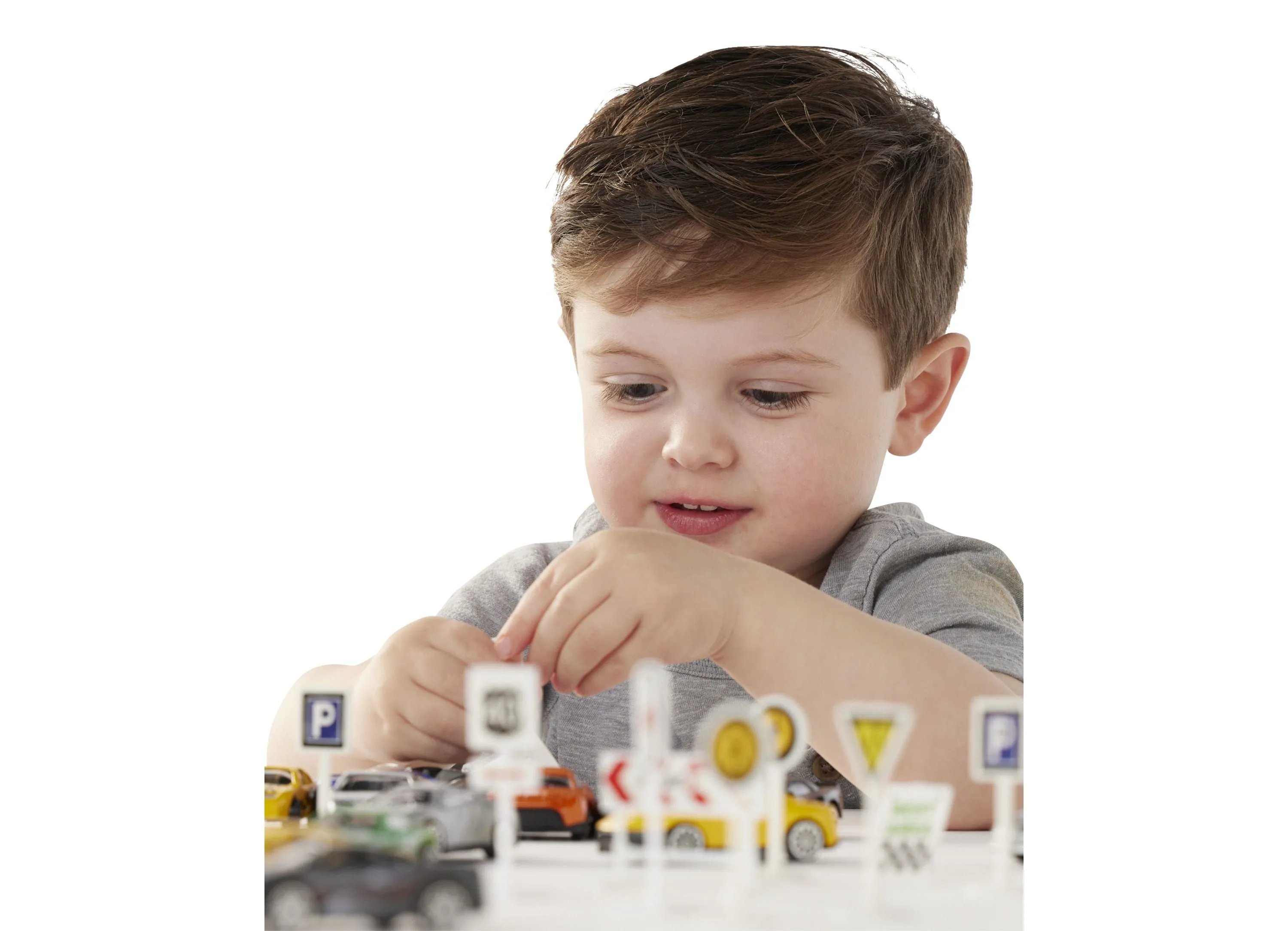 Toys R Us Fast Lane 35-Piece Diecast Vehicle Tube Set