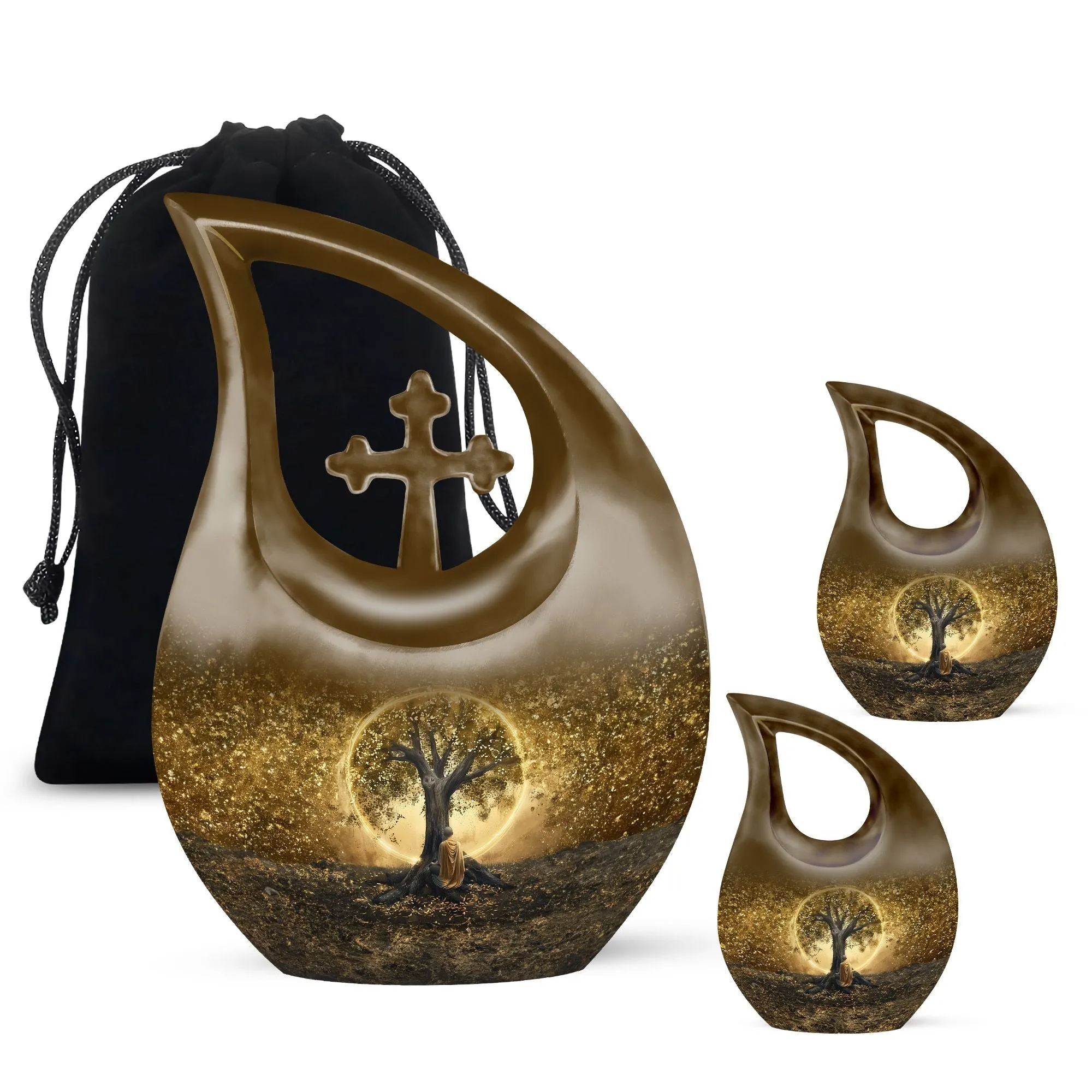 Tree Of Life Memorial Cremation Urn: Large and Personalizable