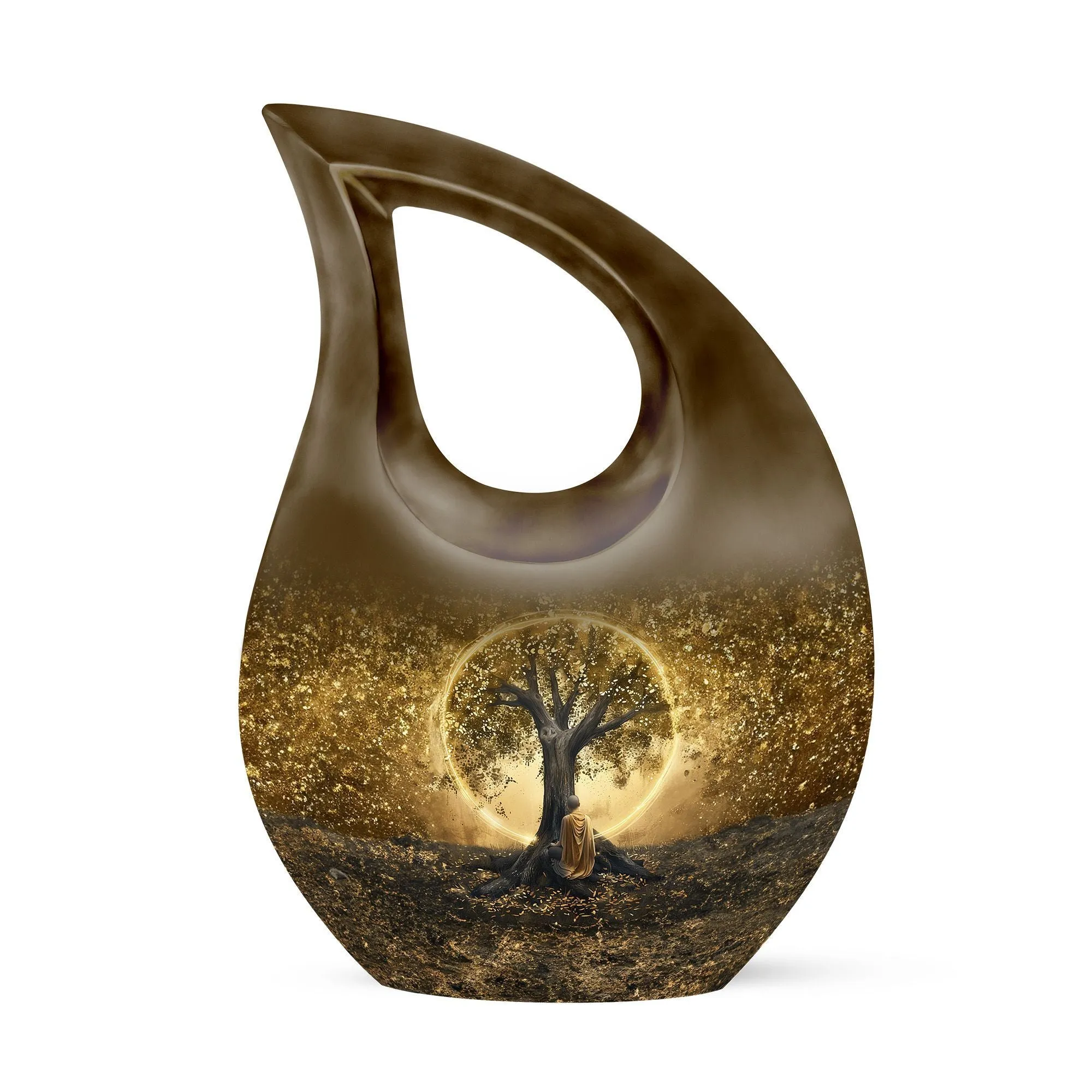 Tree Of Life Memorial Cremation Urn: Large and Personalizable