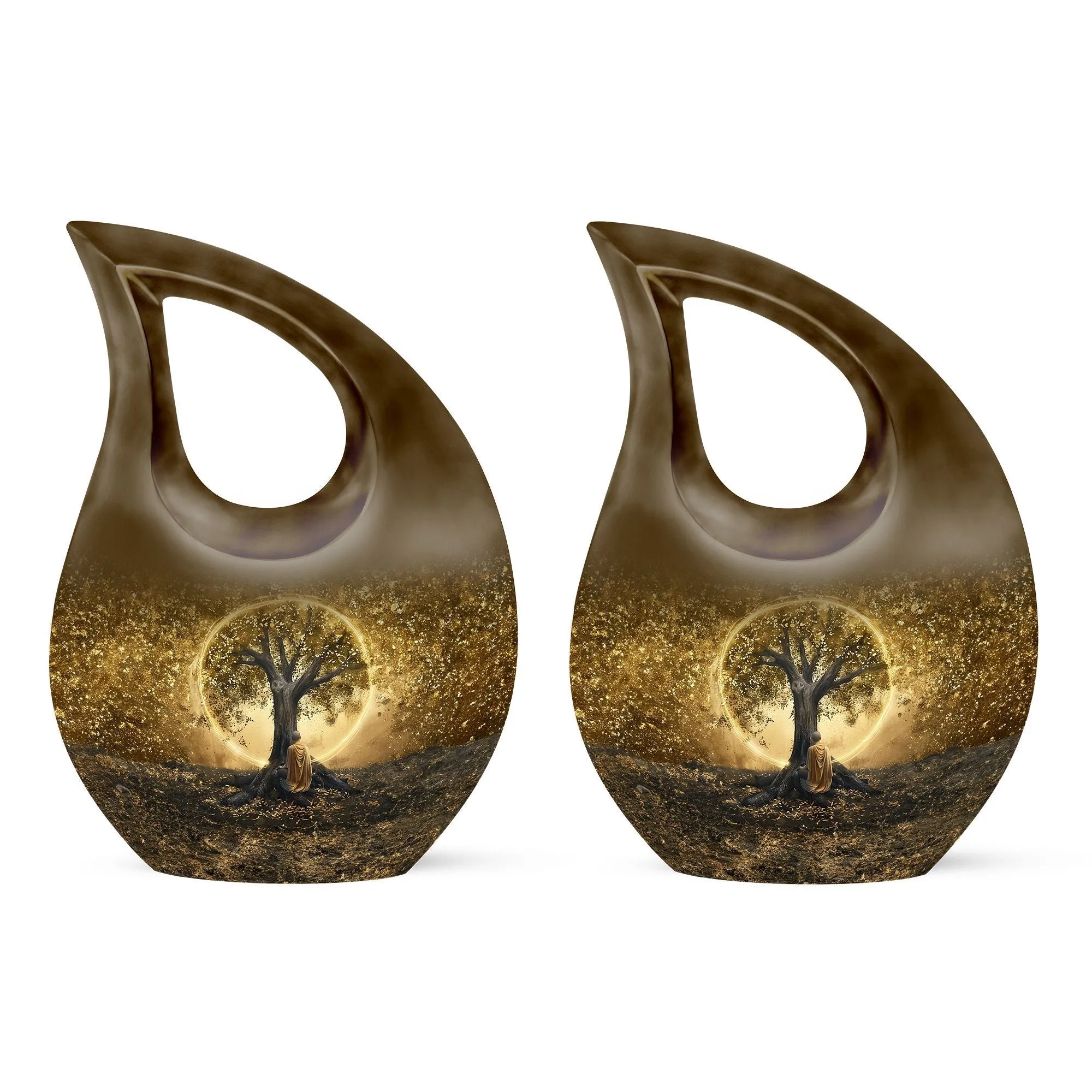 Tree Of Life Memorial Cremation Urn: Large and Personalizable