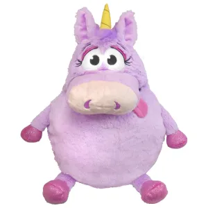 Tummy Stuffers Plush Unicorn - Purple Storage Companion