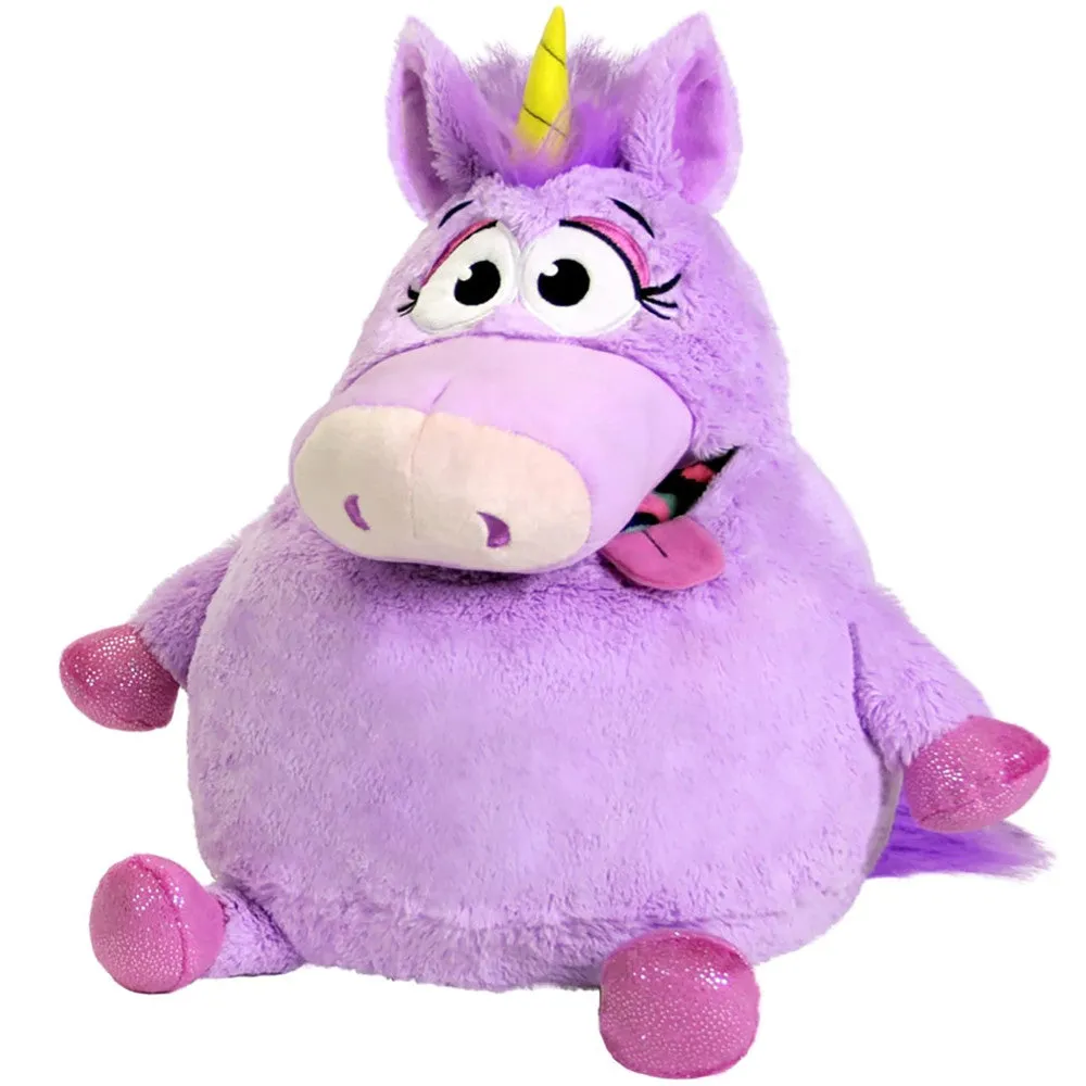 Tummy Stuffers Plush Unicorn - Purple Storage Companion