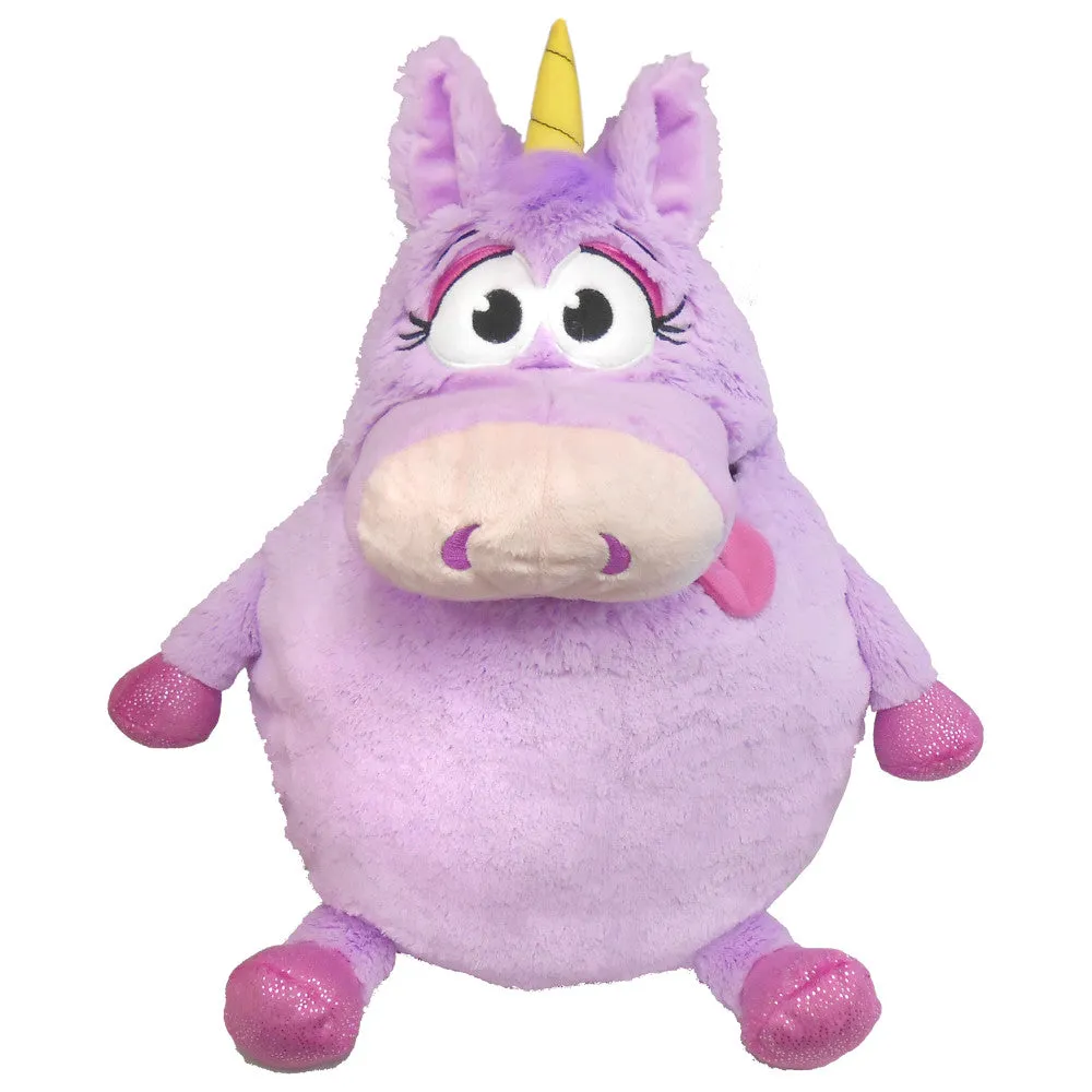 Tummy Stuffers Plush Unicorn - Purple Storage Companion