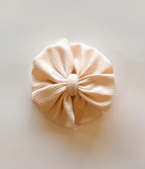 Vanilla Cream Bow