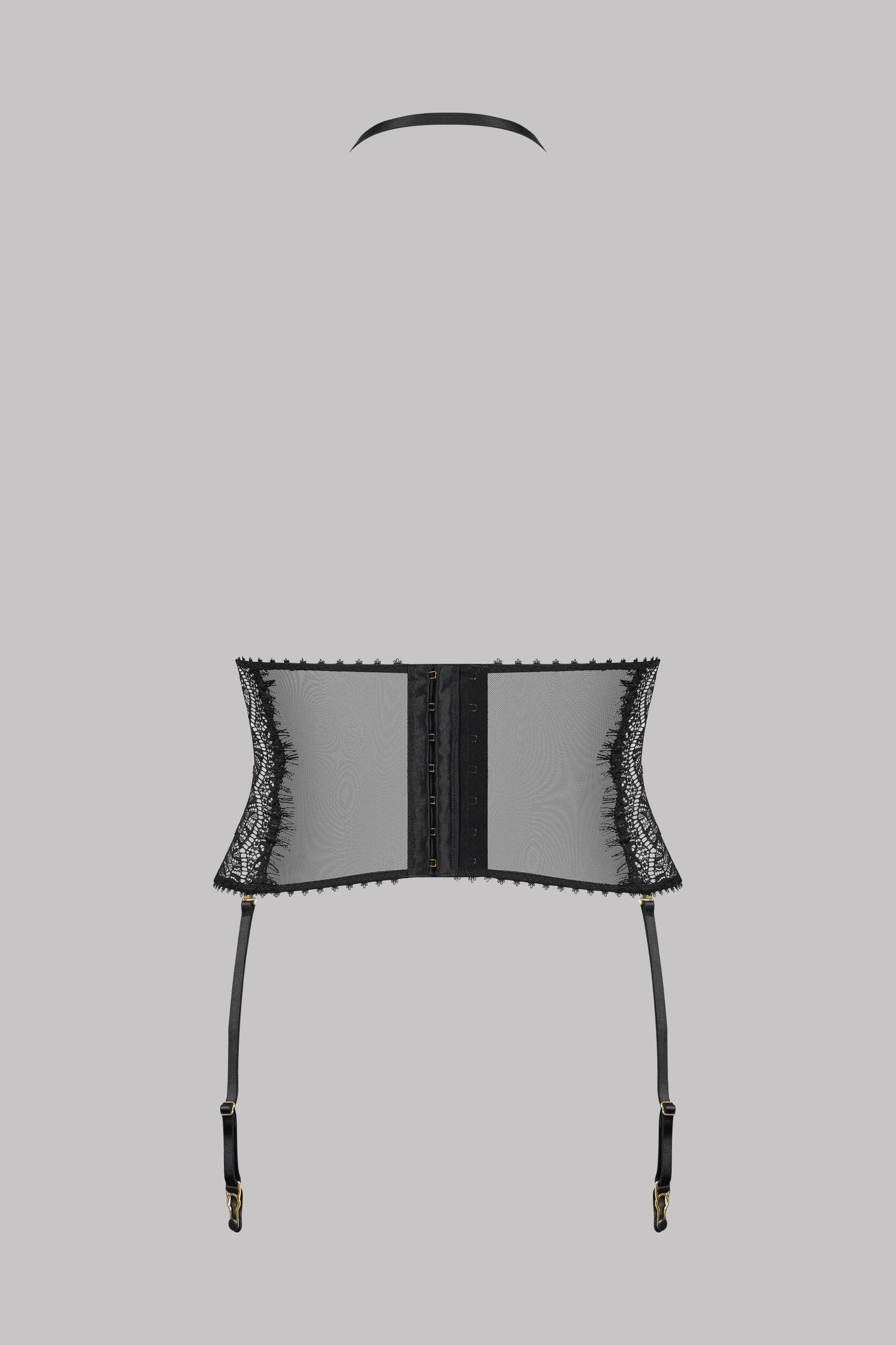 Waist cinched with suspenders - Accroche Coeur