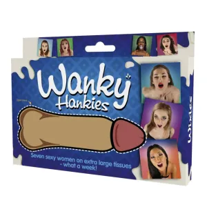 Wanky Hankies Printed Facial Tissues