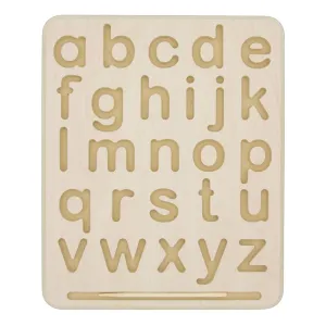 Wooden Alphabet Tracing Board