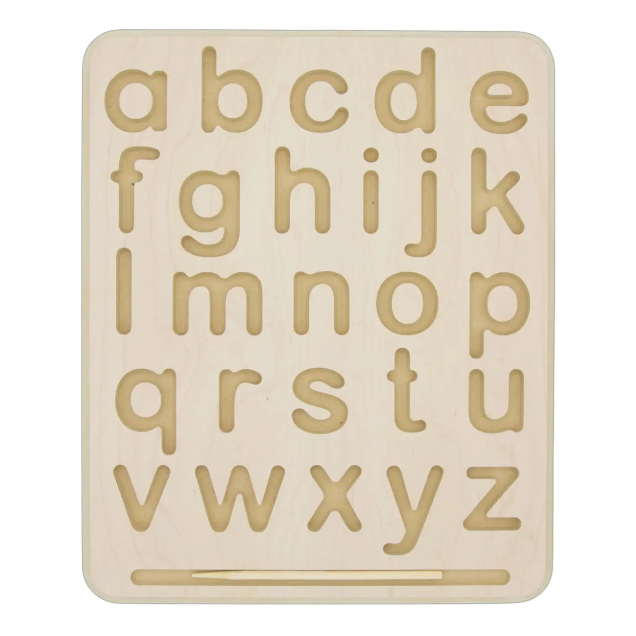 Wooden Alphabet Tracing Board