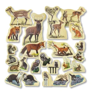 Yellow Door Woodland Animal Families – Enchanting Wooden Playset