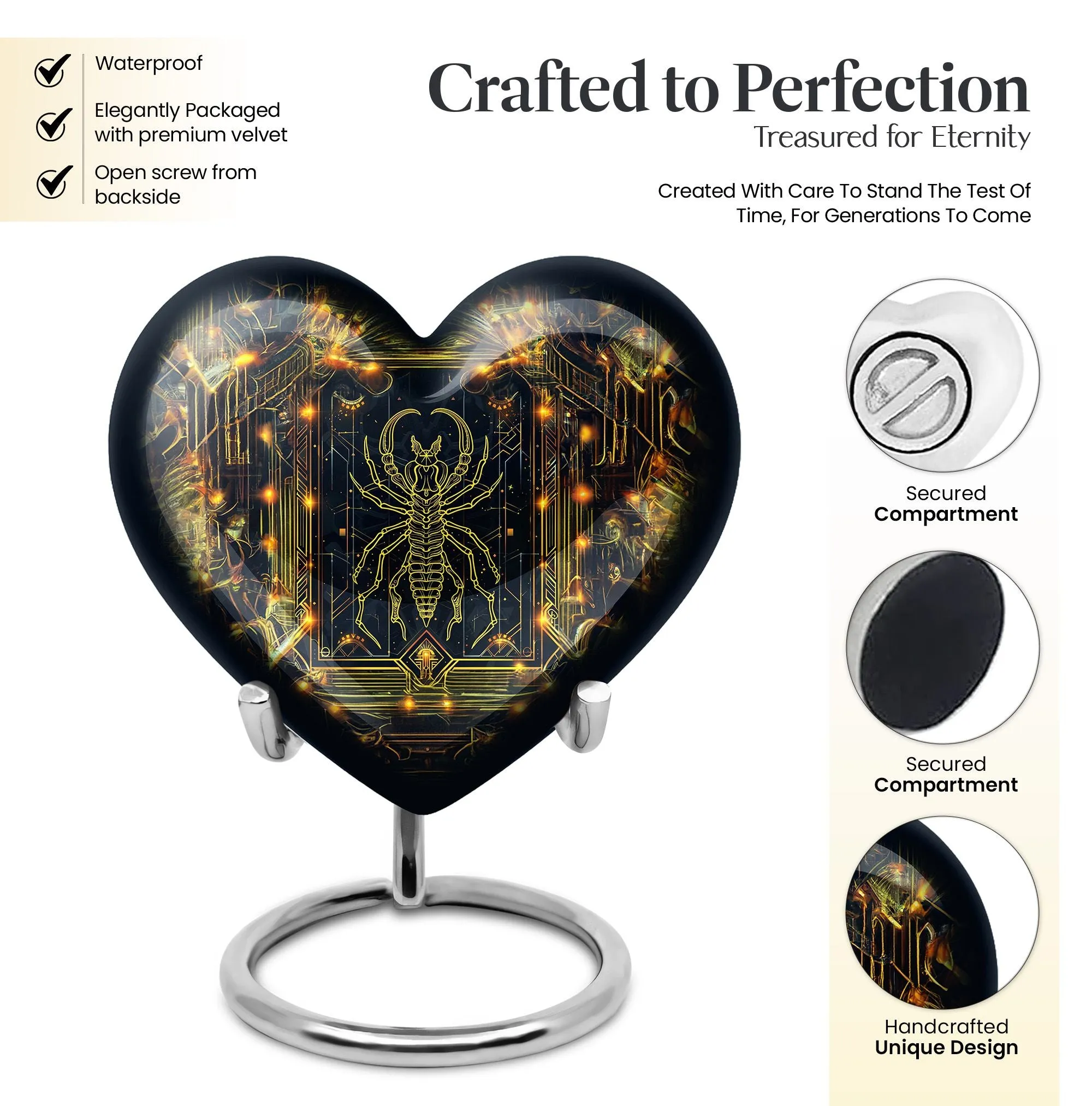 Zodiac Stellar Cremation Urn: Burial Solution for Cherished